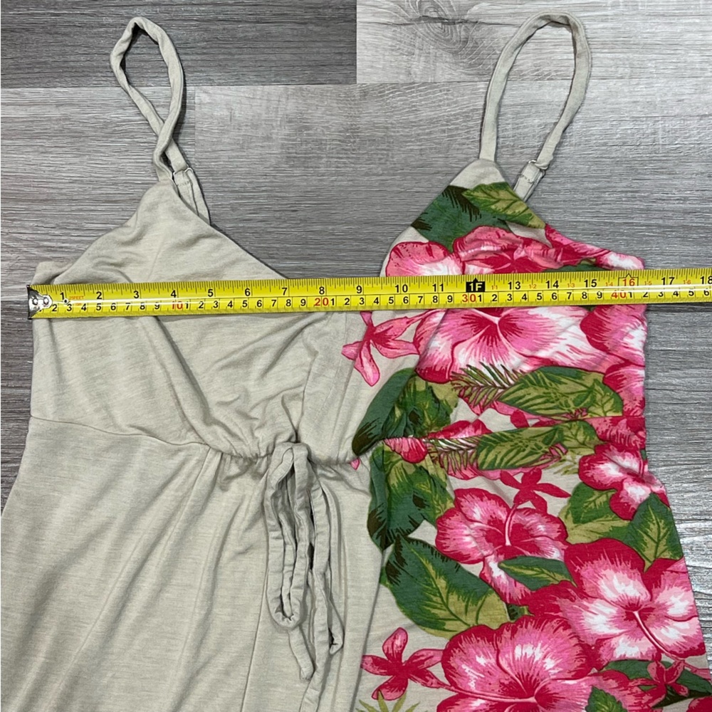 Margaritaville summer sleeveless dress size medium, tropical floral - Picture 6 of 7